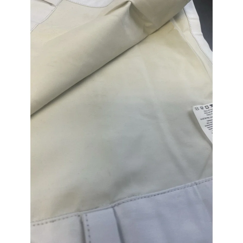 Set of 2 Panel Pastel Flowers on White Blackout Nursery/BR Curtains 84